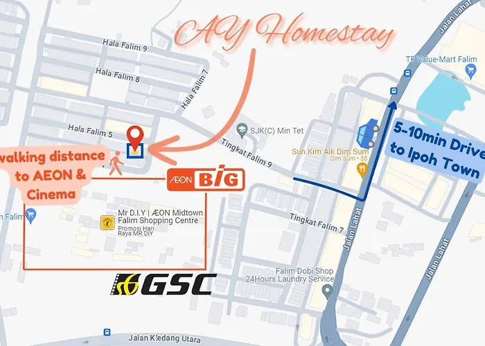 Ay Homestay Midtown Falim